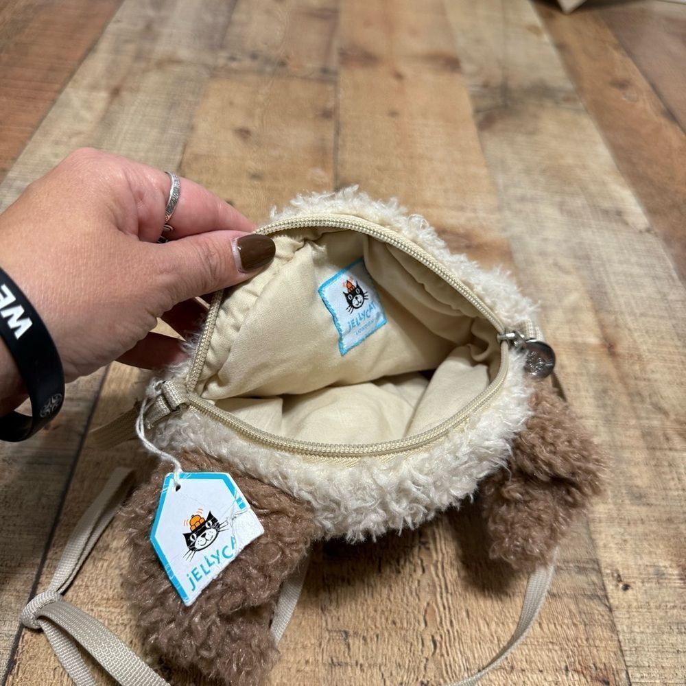 Jellycat Little Pup Plush Bag 9" Puppy Dog NEW - Picture 4 of 15